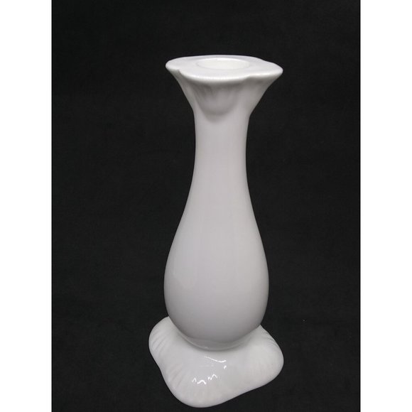 Vintage Sigma White Bone China Candle Holder Set of 1 - Picture 10 of 11